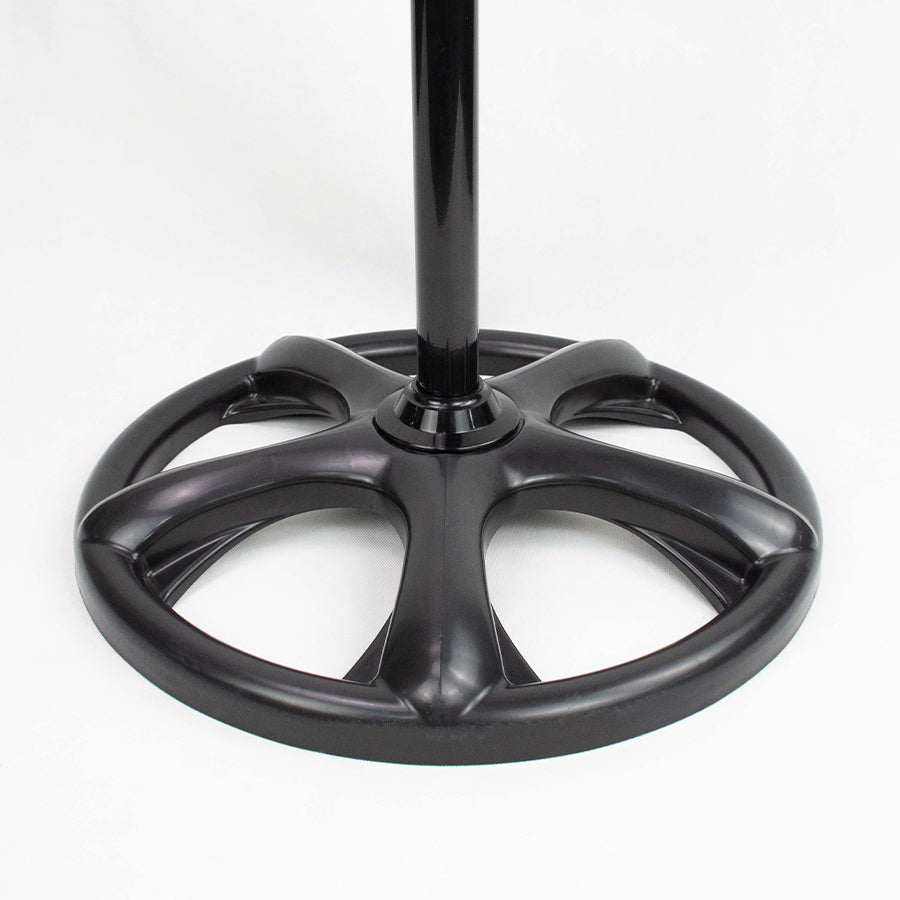 Ventilador de pedestal Mytek 3398 de 20 pulgadas negro con 3 aspas metálicas base plástico